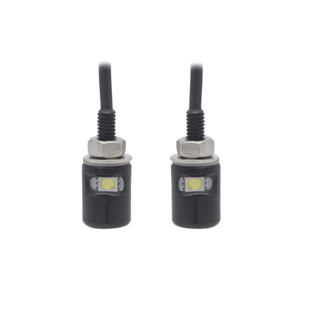 License plate shop bolt light