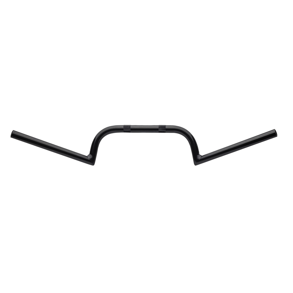 Classic Bike Shop Universal 7/8" Clubman Ace Motorbike Handlebars – Black, Classic Motorcycle Part, 200907