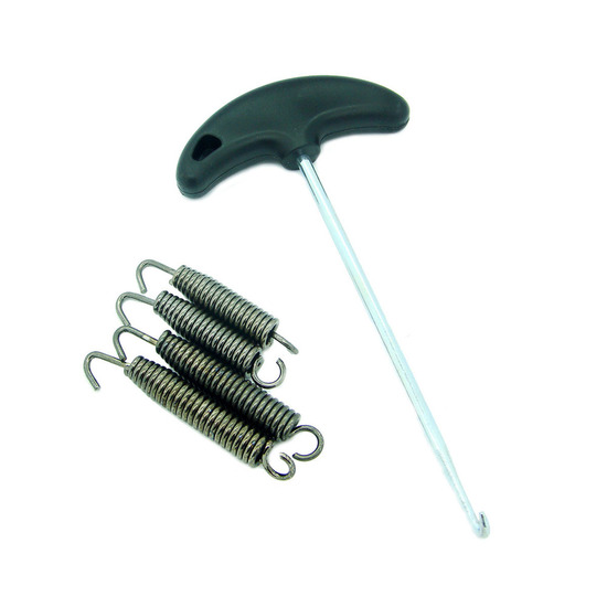 Heavy Duty Spring Hook Puller Remover Tool Kit with Exhaust Springs