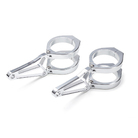 Silver Custom Headlight Brackets - Razor