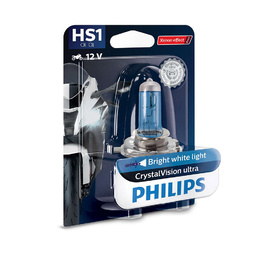 Philips CrystalVision Ultra Moto HS1 PX43t 60/55W Headlight Bulb