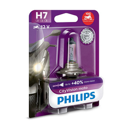 Philips CityVision Moto H7 PX26D 55W Headlight Bulb