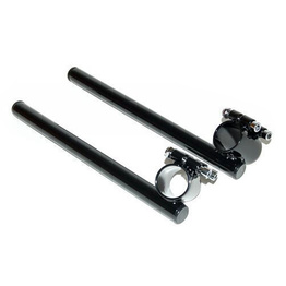 34 MM Clip On Handlebars - Black