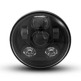 5.75" Black Six Projector LED Headlight Insert