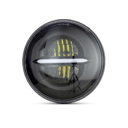 Custom 7" Headlight LED Insert - Black
