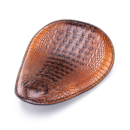 Custom Single Saddle Seat - Alligator Skin