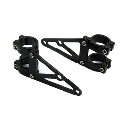 Aluminium Headlight Brackets - Black