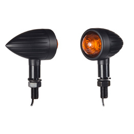 Rifled Bullet Bulb E Marked Indicators - Black