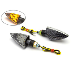 Arrow Head Clear LED Indicators - Carbon