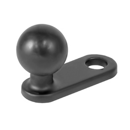 Base with 11mm Hole & 1" Rubber Ball