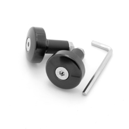 Flush Mount Universal Bar Ends - Black