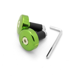 Flush Mount Universal Bar Ends - Green