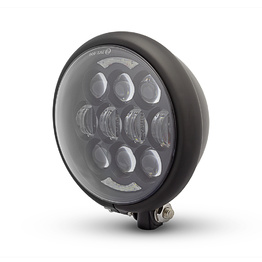 Bates Style LED Multi Projector Headlight - Matte Black
