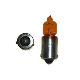 2 x Bulbs BAX9S Short 12V 6W - Amber
