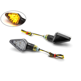 Black LED Bari Indicators