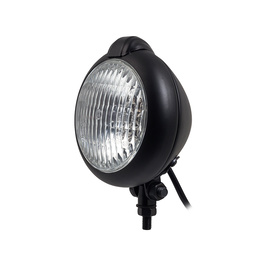 Bates Style Matt Black Headlight