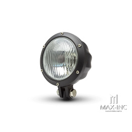 4.75" Alloy Bobber Style Headlight - Matte Black