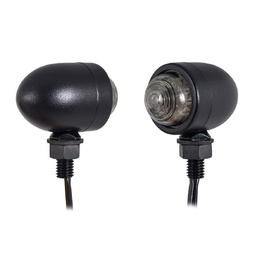 Deuce Cafe Racer LED Indicators - Matt Black