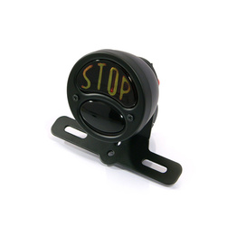 Classic Stop Tail Brake Light - Black