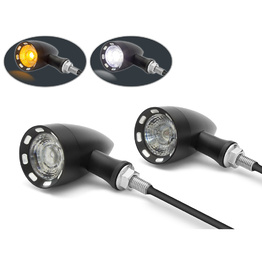 Integrated Indicator / Daytime Running Lights - Black