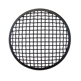 7" Metal Mesh Grill - Matte Black