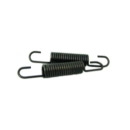 Pair Black Exhaust Springs 57 MM