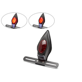 Tombstone Alloy Tail Light - Matte Black