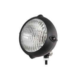Vintage Bottom Mount Headlight - Black