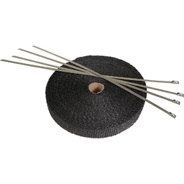 25mm Exhaust Wrap - Black