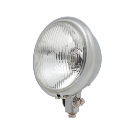 Bates Style Bottom Mount Headlight 5 3/4" - Chrome