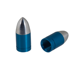 Bullet valve Caps - Blue