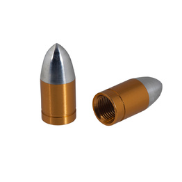 Bullet Valve Caps - Gold