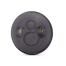 7" LED Projector Headlight Insert - Carbon