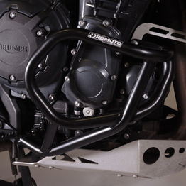 Crash Bars Engine Protectors - Triumph Tiger 1200 Explorer/Explorer XC 11-15 Black
