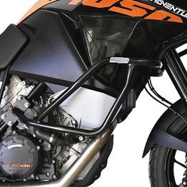 Crash Bars Engine Protectors - KTM 1050 Adventure 15-17 Black