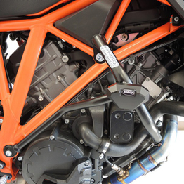 Crash Bars Engine Protectors - KTM 1290 SuperDuke R 14-18 Black