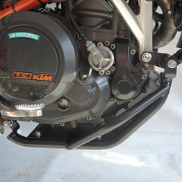 Crash Bars Engine Protectors - KTM 690 Enduro R 08-17 Lower Black