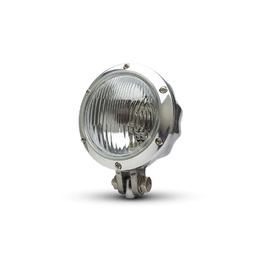 4.75" Alloy Bobber Style Headlight - Chrome