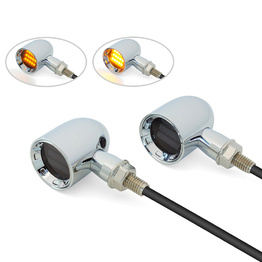 Derby Aluminium LED Indicators - Chrome