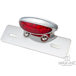 Chrome LED Tail Light Fender Eliminator - Red