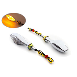 Mini Gator Alloy LED Indicators - Chrome