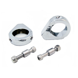 Chrome Fork Mount Indicator Brackets