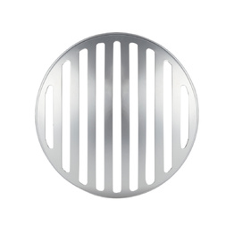 7" Metal Prison Bar Grill - Chrome