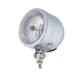 Dominator Bottom Mount Headlight - Chrome