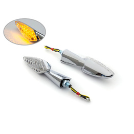 Shark LED Indicators - Chrome