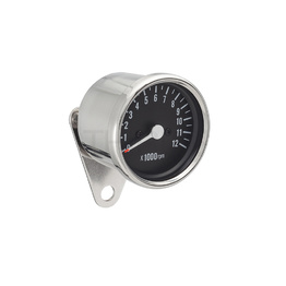 Motorcycle Tachometer - Chrome 