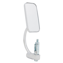 Single True Vision Bar End Mirror - Chrome