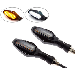 Black Cobra LED Integrated Indicator / Daytime Running Lights