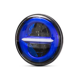 Custom LED Headlight Insert - Blue
