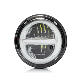 Custom LED Headlight Insert - Chrome